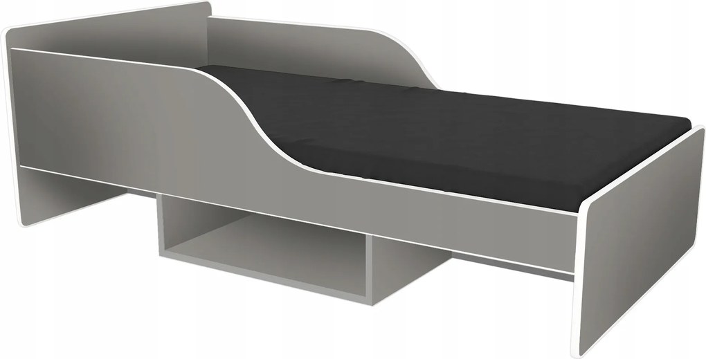 Gyerekágy Smile 160x80 szürke