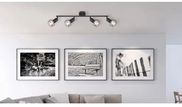 Globo 54802S-4 - Spotlámpa XARA 4xE14/40W/230V