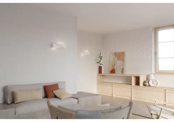 Brilagi -  LED fali lámpa KERRY 1xE27/7,5W/230V kerámia/fehér