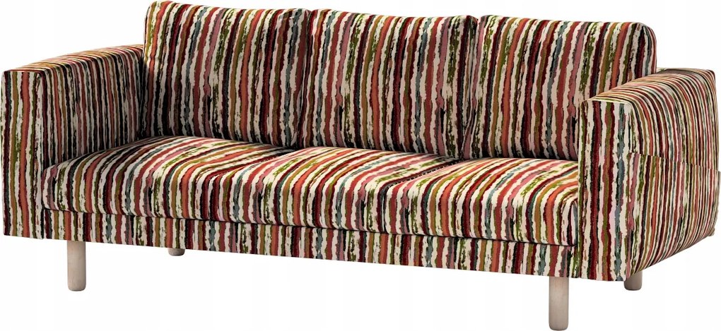 Norsborg 3 személyes kanapé huzat Ikea zöld