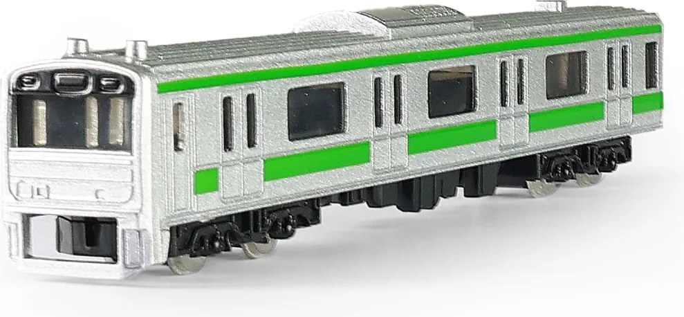 RAPPA Fém metrókocsi - zöld-ezüst