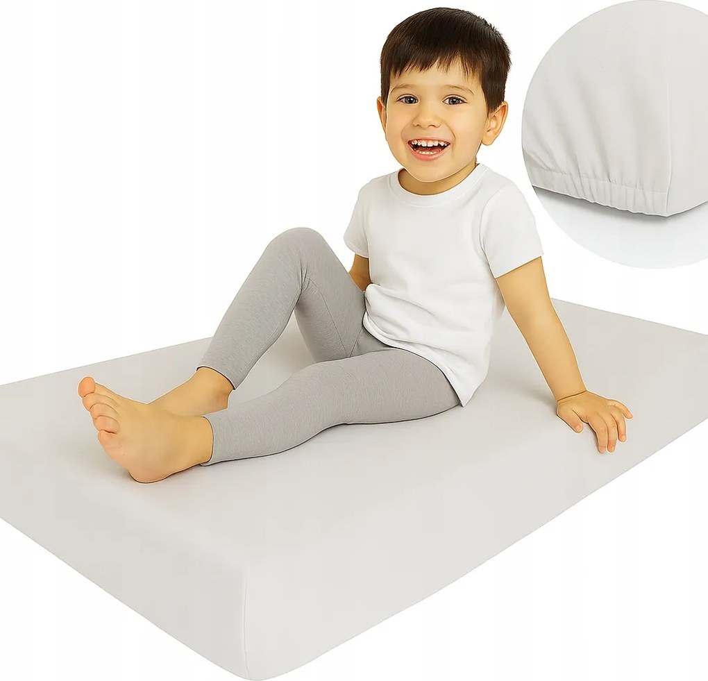 80x160 cm-es lepedő kiságyba, gumis jersey, puha, Színválaszték