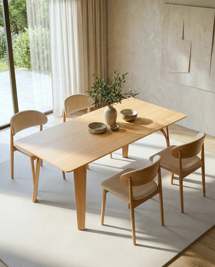 MAZZONI EXPORT BOLZANO 1800 Natúr Tölgy - FA ASZTAL KONYHÁBA ÉTKEZŐBE NAPPALIBA MODERN CLASSIC