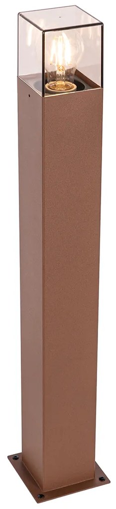 Kültéri lámpa 70 cm rozsdabarna talp és kábelbekötővel - Denmark