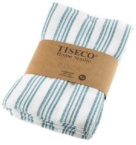 Pamut konyharuha szett 4 db-os 50x70 cm Stripes – Tiseco Home Studio
