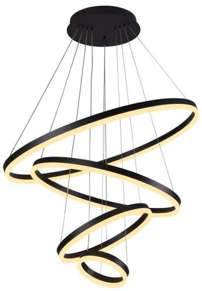 LED állítható fényerejű csillár kábellel LED/165W/230V 3000-6500K + DO