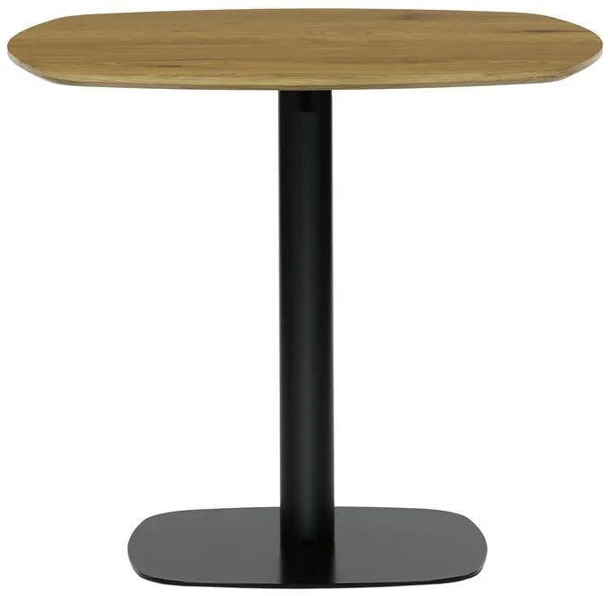 Étkezőasztal 80×80 cm, MDF, Tölgy. DT-X7117 OAK