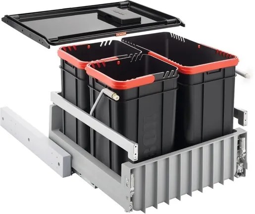 Beépített szemetes Franke Sorter 300-45, 2x 10 l + 1x 22 l, 121.0150.145