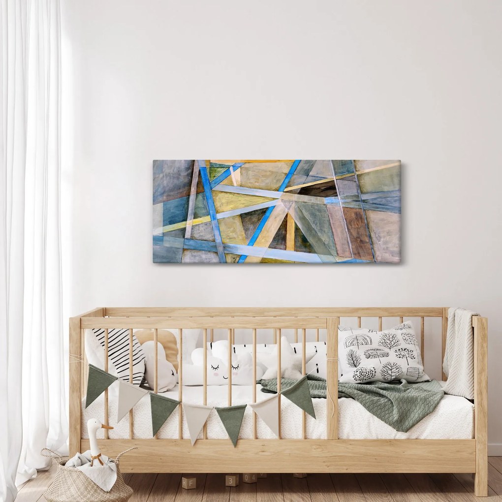 Kép - Absztrakció (120x50 cm)