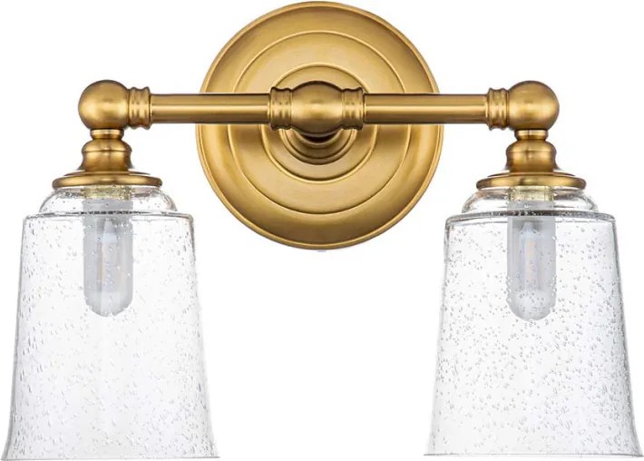 Feiss Hugeunot Lake FE-HUGOLAKE2BATH-BB Fali lámpa 2x3.5W/G9 IP44