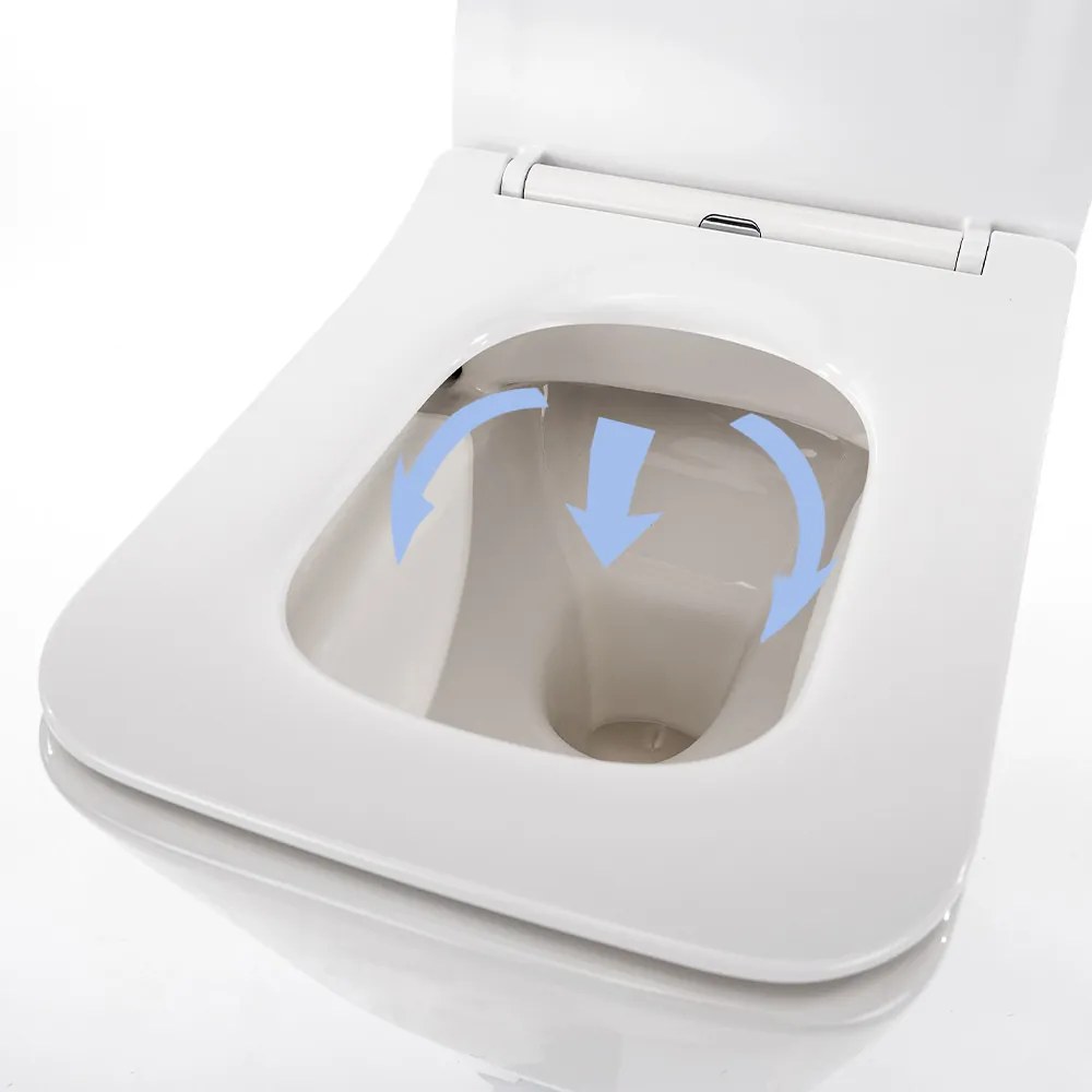 Tina fali rimless WC