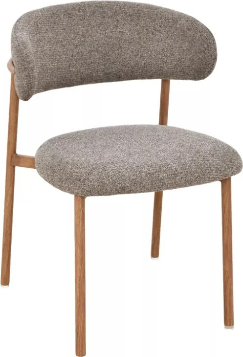 Elton II étkezőszék cappuccino/tölgy