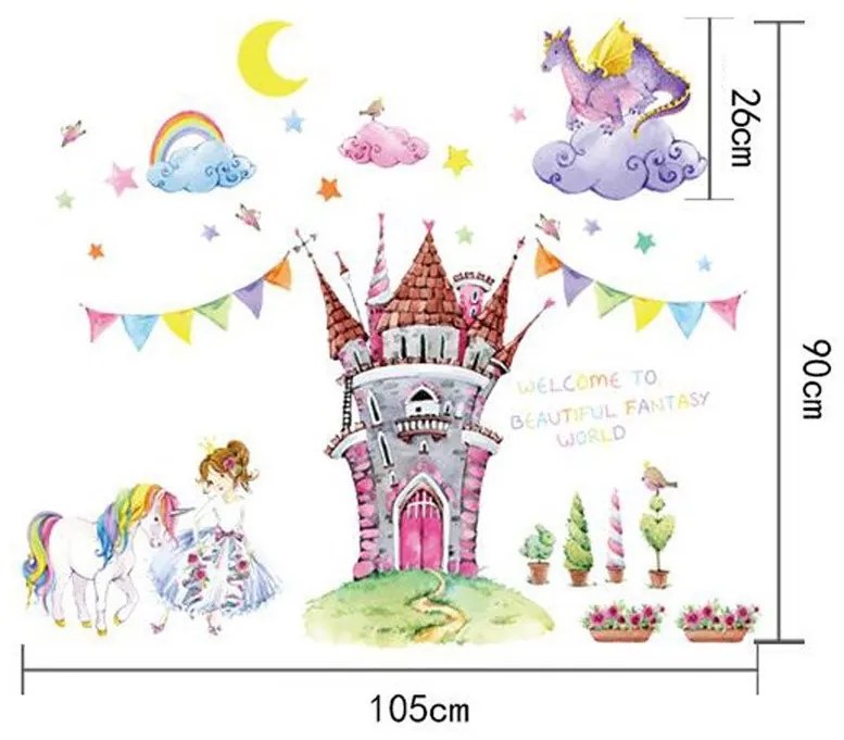 PIPPER | Falmatrica "A vár" 105x90cm