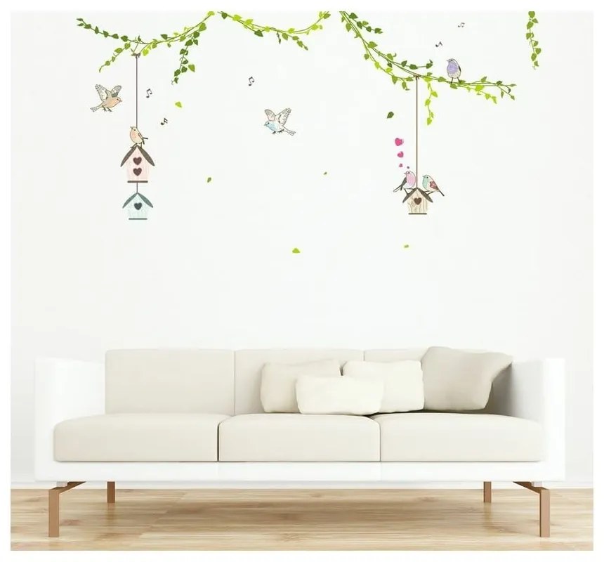 Birds cages in the Forest falmatrica szett - Ambiance