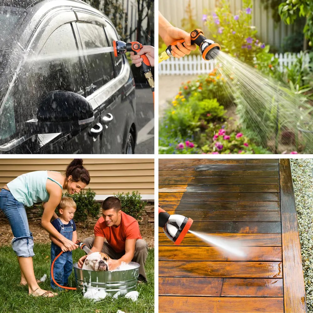 Deuba Kerti locsolótömlő 30 m - narancssárga