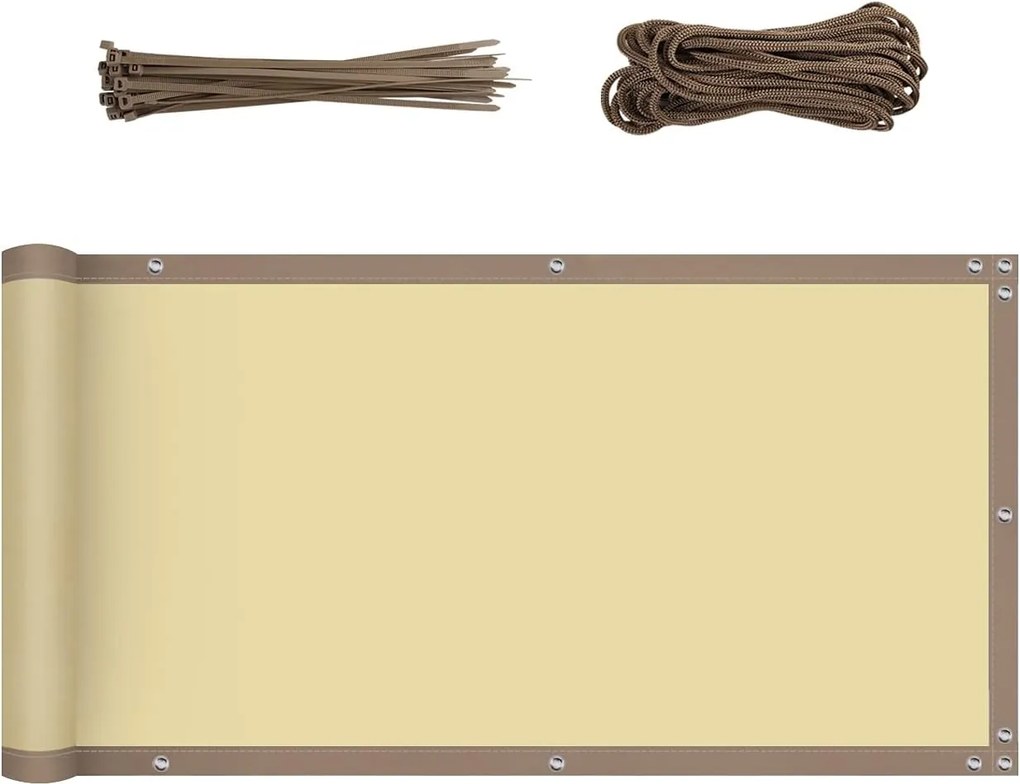 Erkélyszőnyeg Terasz Erkély 75 X 500 CM Uv 160G/M2 Sekey