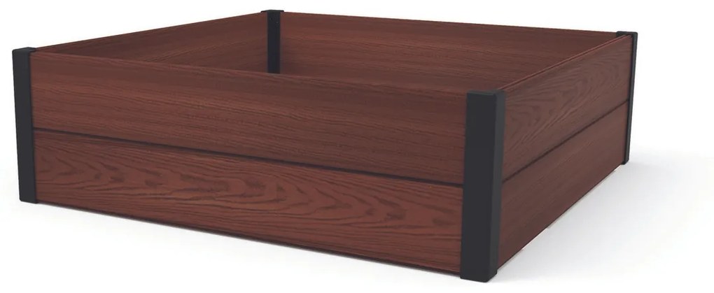 Keter Maple Square magaságyás, barna, 106 x 106 x 32 cm, M