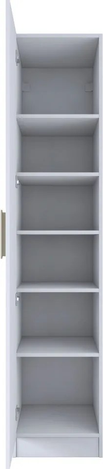 Gardróbszekrény, 45 cm – BA204