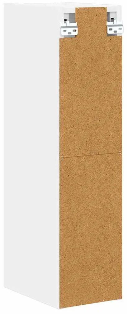 Függő szekrény polcokkal Riga Fehér 20 x 29,5 x 80 cm Faanyag