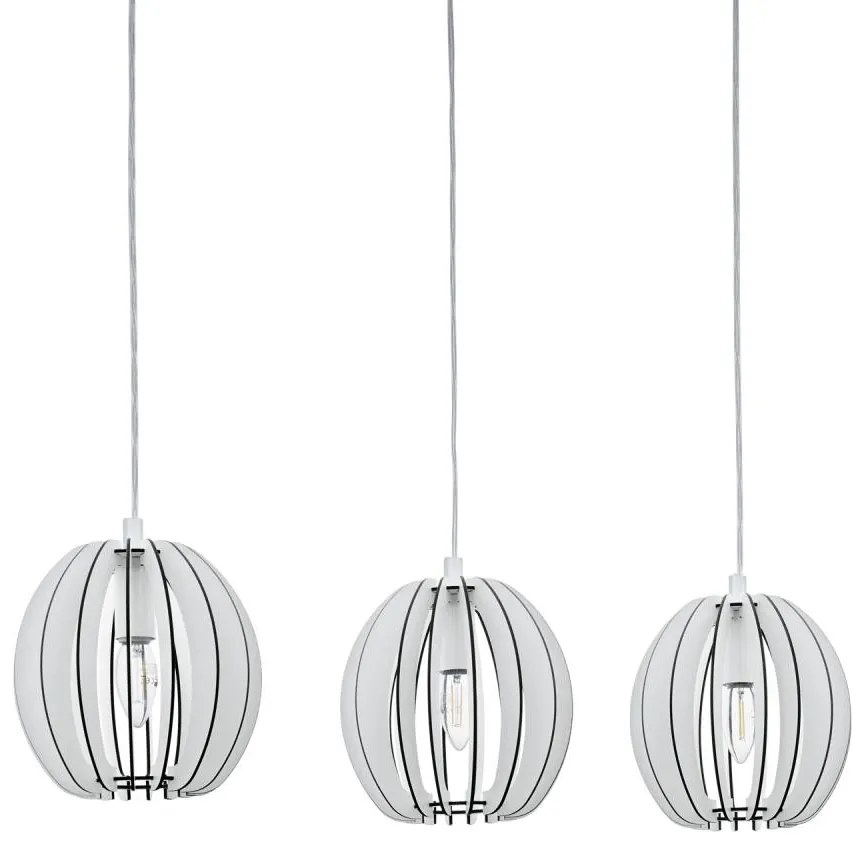 Eglo 94444 - Csillár COSSANO 3xE14/40W/230V