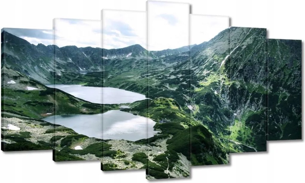 Vászonkép 140x80 Tátra Völgy 5 tó
