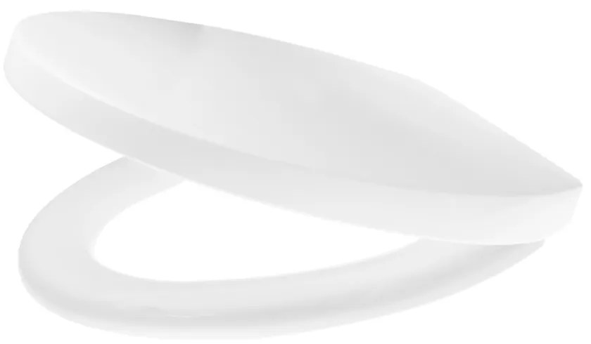 Gamma Trigo D3, WC-ülőke 445(485)x370mm polipropilénből, lassan záródó, fehér, GMA-D3