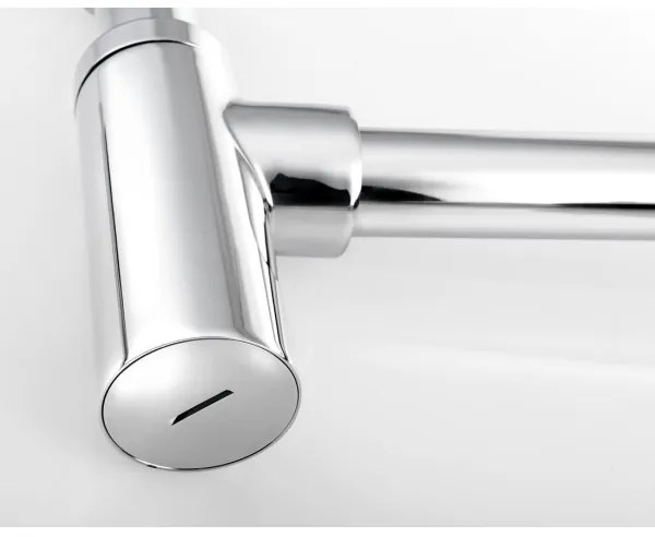 Bruckner - Kerek leeresztő DN32 fényezett króm