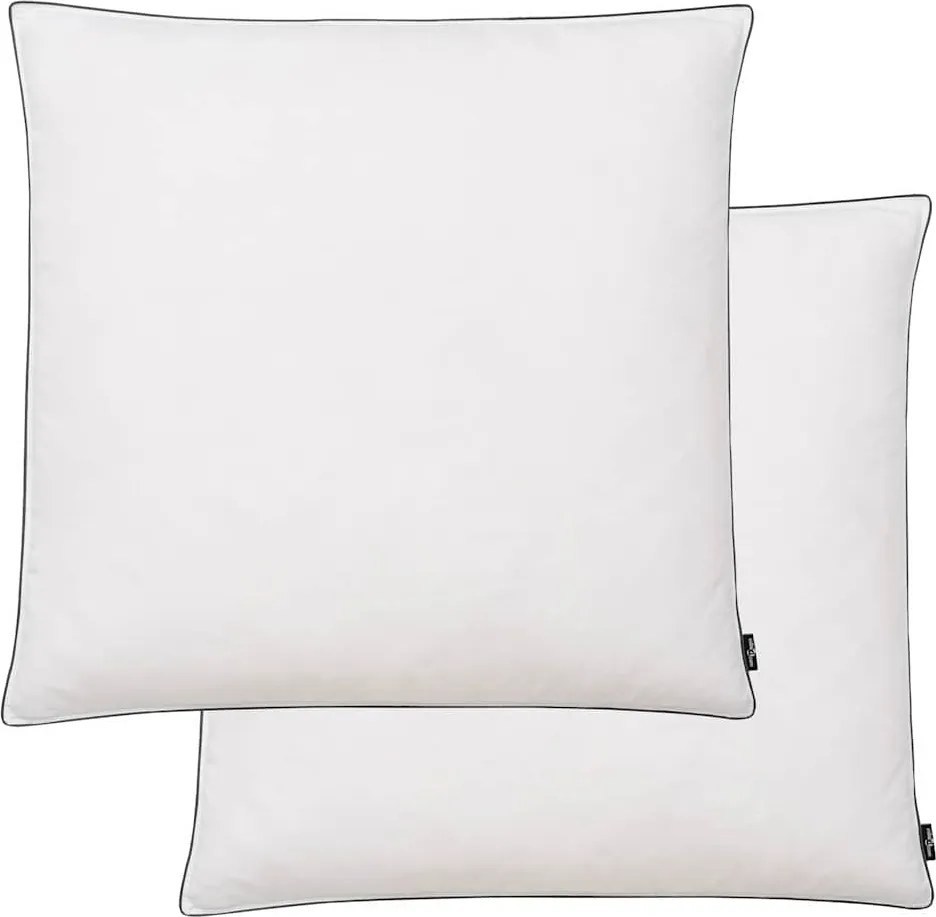 vidaXL 2 db fehér toll- és pehelypárna 80 x 80 cm