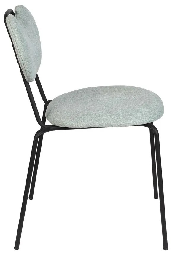 Világoszöld étkezőszék szett 2 db-os Aspen – White Label