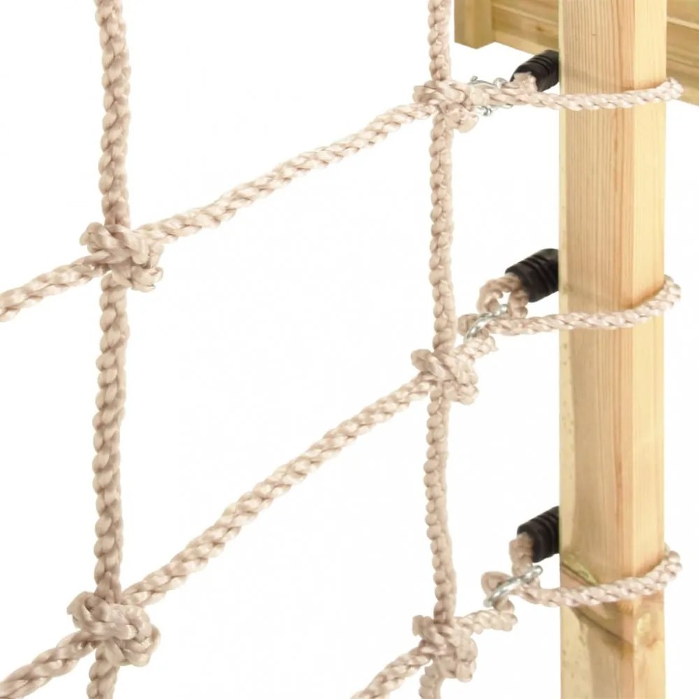 impregnált fenyőfa mászóka 240 x 100 x 170 cm