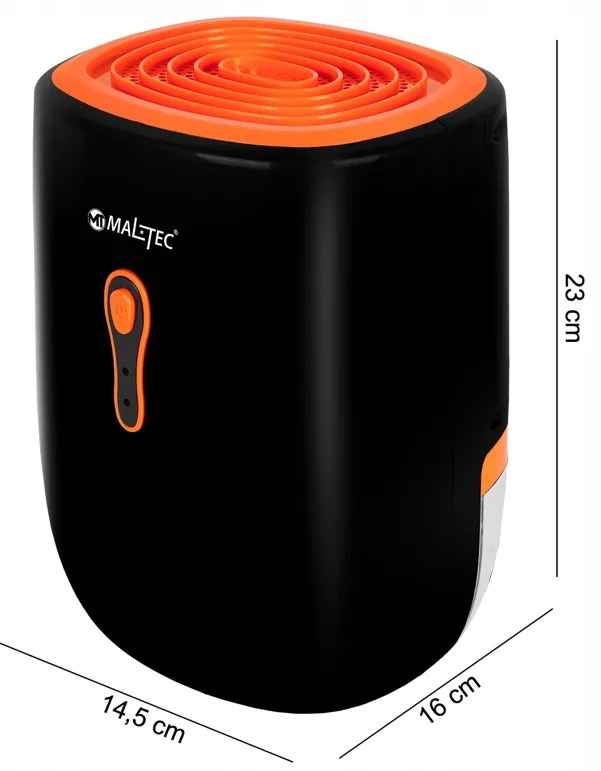 MalTec DH-800 elektromos páramentesítő - fekete