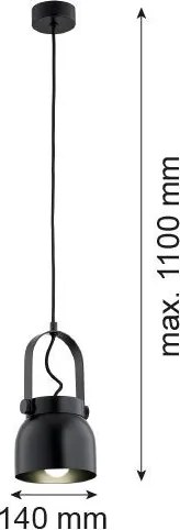 Argon LOGAN 8291 Függőlámpa 1x15W/E27 IP20
