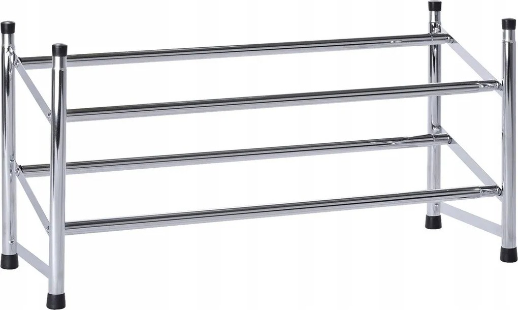 Cipősszekrény Fém Könyvespolc 10 pár 115x35 Wenko