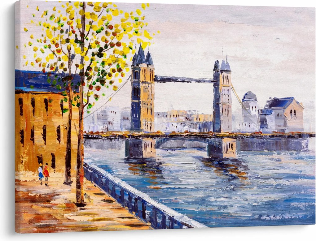 Kép - A város festménye (70x50 cm)