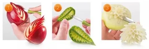 Tescoma Kivájó konyhai eszköz szett PRESTO CARVING,