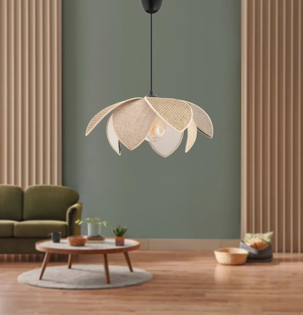 Peony Hazeran - Brown, Beige