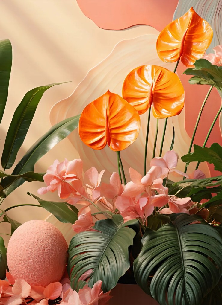 Poszter 40x55cm Narancssárga Paradicsom