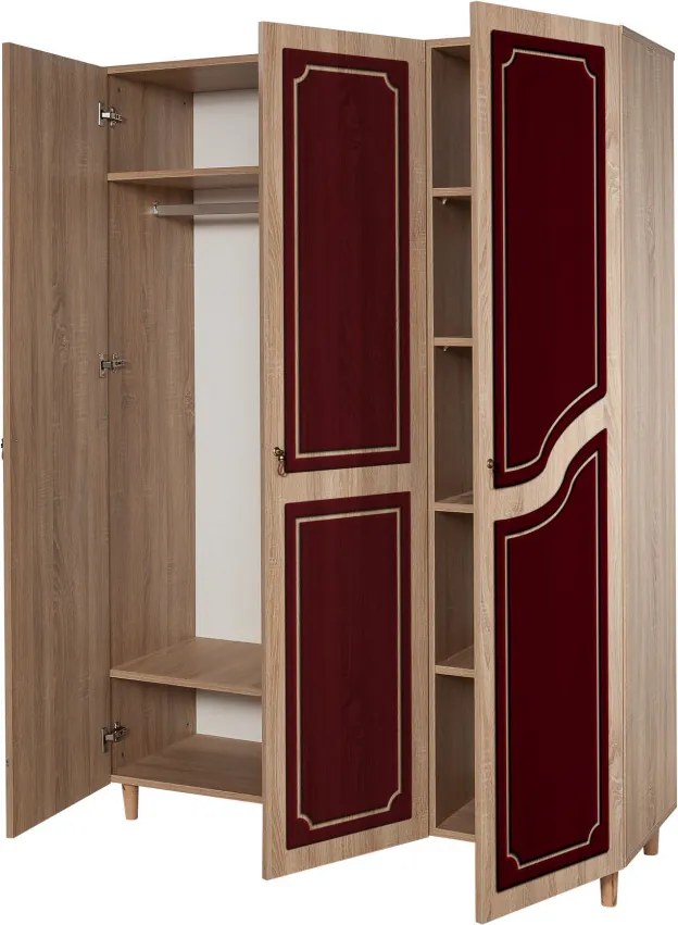 Gardróbszekrény, 135 cm – Mode-621