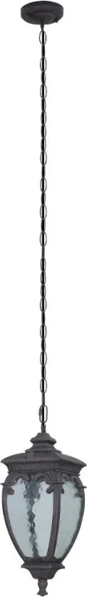 MAYTONI O414PL-01BZ FLEUR Kültéri Függő Lámpa Antik Bronz, Fekete, Arany IP44