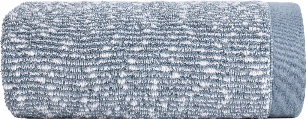 Palermo törölköző 1 db 50x90 cm-es kék-krémszínű frottír