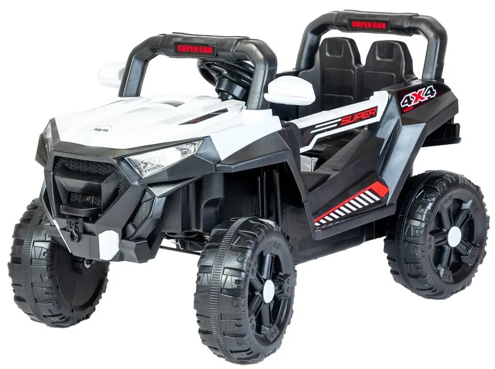 Baby Mix Baby elektromos autó Buggy Space, fehér