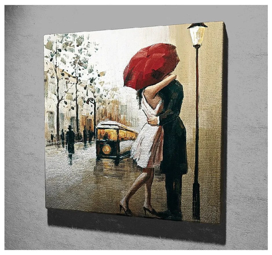 Paris vászonkép, 45 x 45 cm