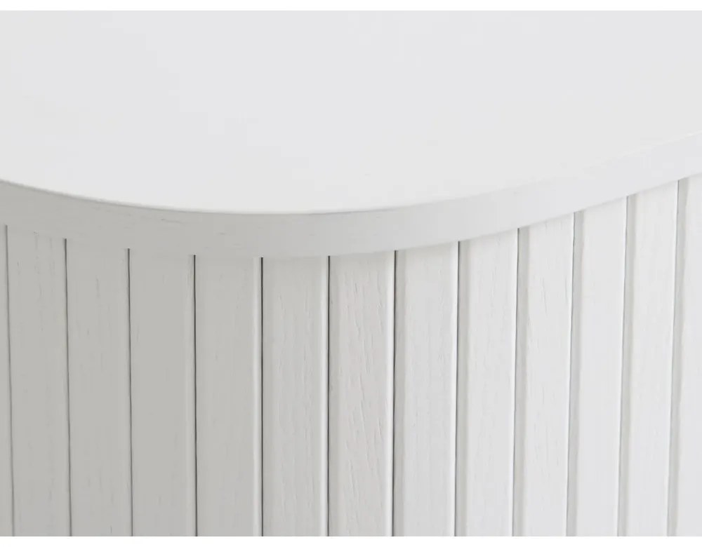 Fehér TV-állvány 120x56x40 cm Nola – Unique Furniture