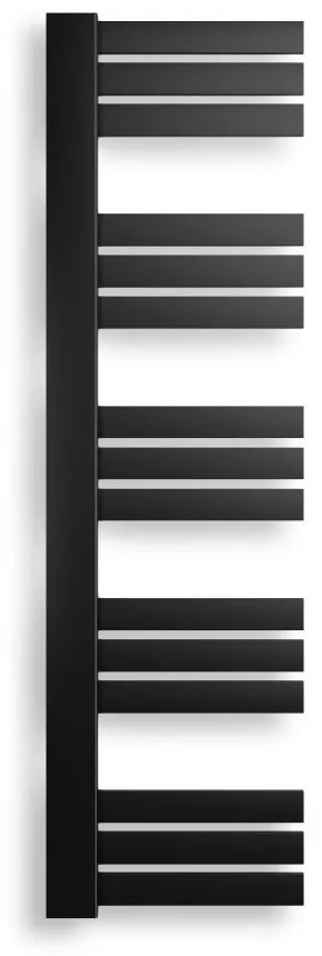 Weberg Ervin design törölközőszárító radiátor 140x40 cm (fekete)
