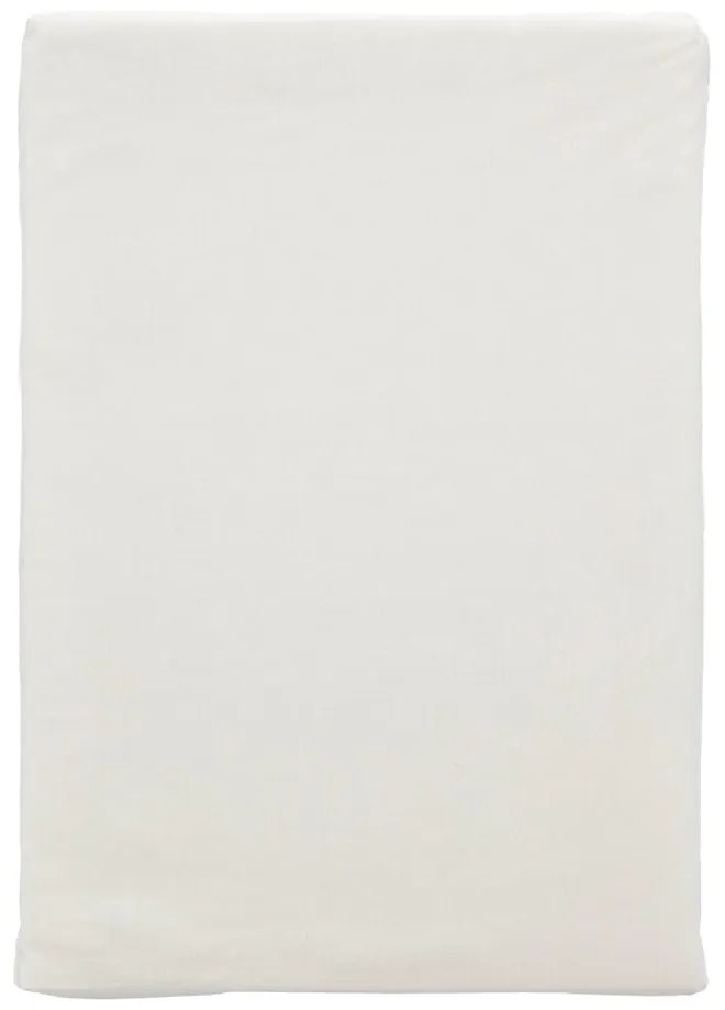 Fehér gumis pamut lepedő 180x200 cm Calm – Södahl