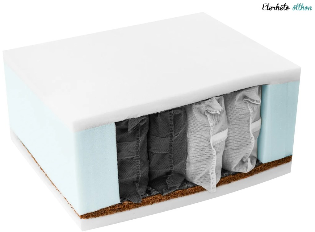 Kókusz matrac COCO MAXI 20 cm 140 x 200 cm Matracvédő: Matracvédővel