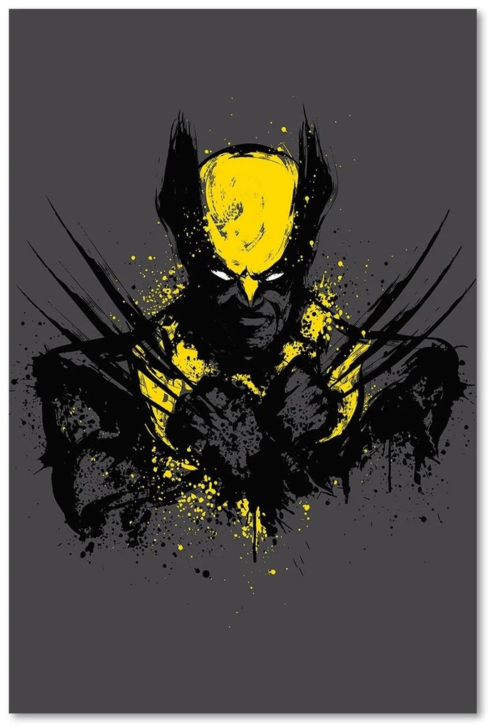Gario Vászonkép Szuperhos Wolverine Marvel képregények és filmek - Dr.Monekers Méret: 60 x 90 cm