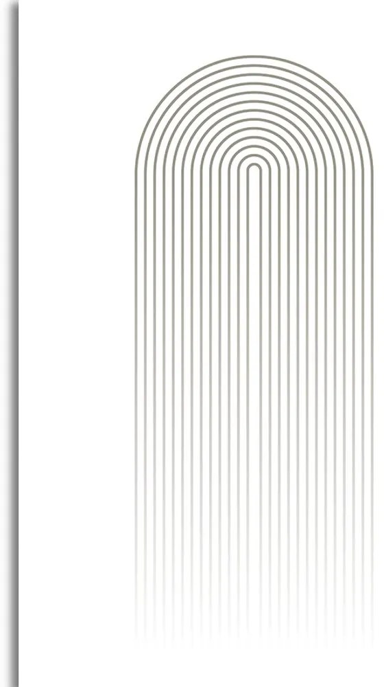 Kép minimalista szivárvány Mid-Century
