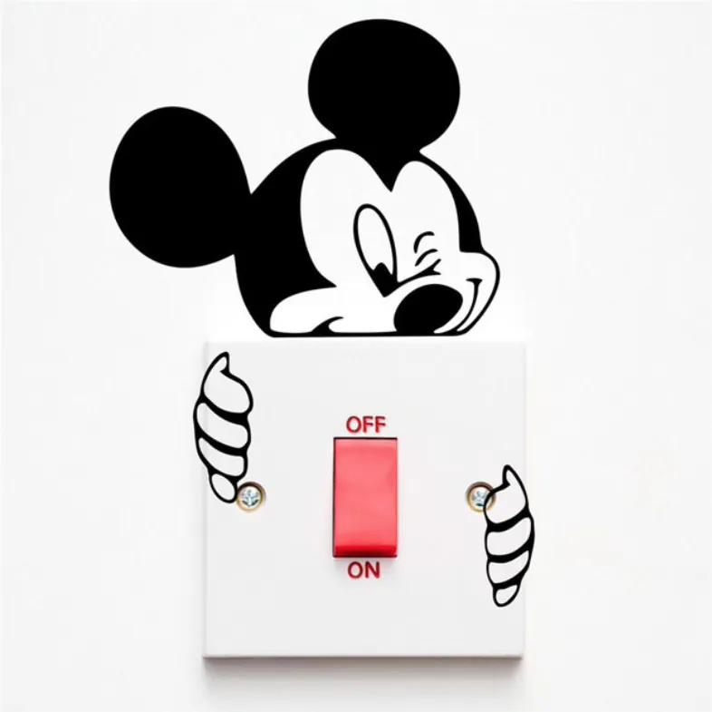 Matrica kapcsolóra &quot;Mickey Mouse 3&quot; 7x9cm