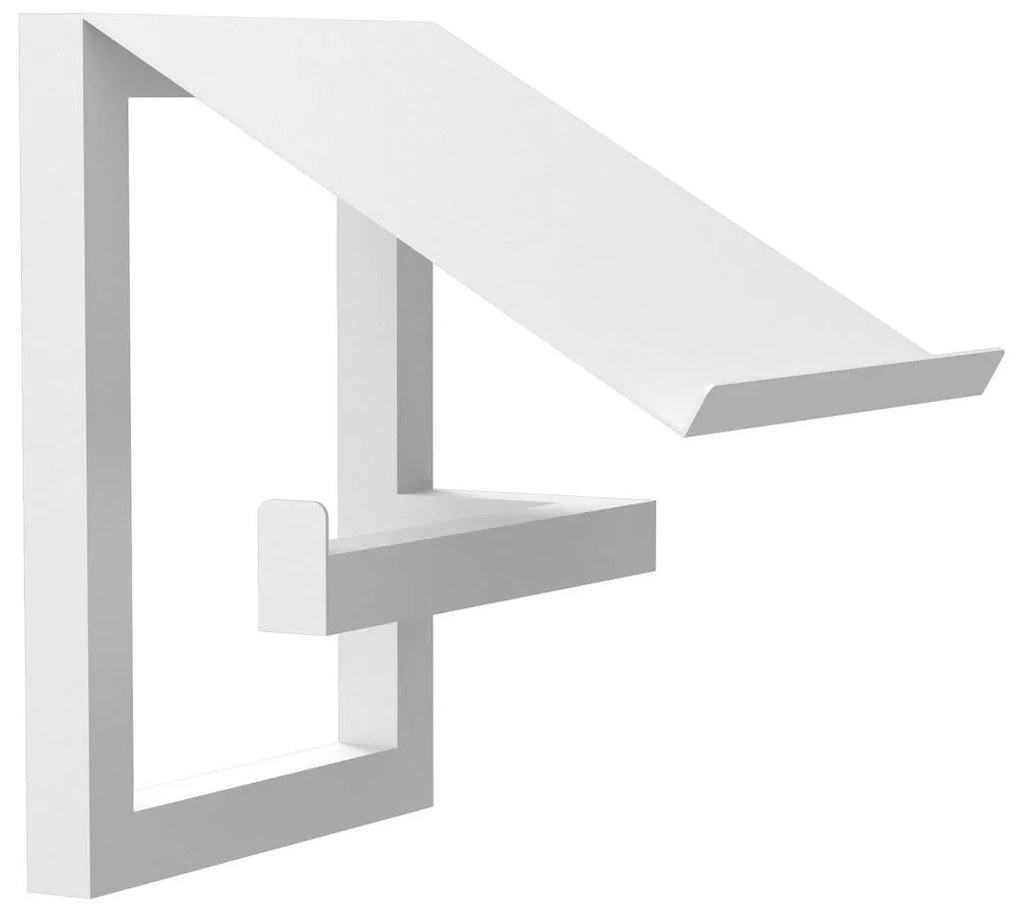 Fali WC-papír tartó 17x15 cm fehér